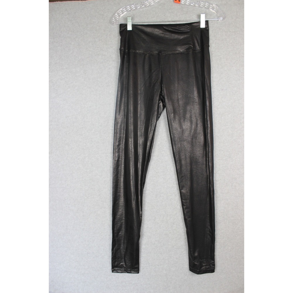 Bagatelle Collection Faux Vegan Leather Black Stretch Pants Size Small